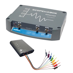 MTX 1052C - Oscilloscope analyseurs FFT et Harmoniques, Enregistreur 50k, 2 voies 200MHz